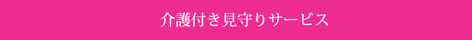 介護付き見守りサービス